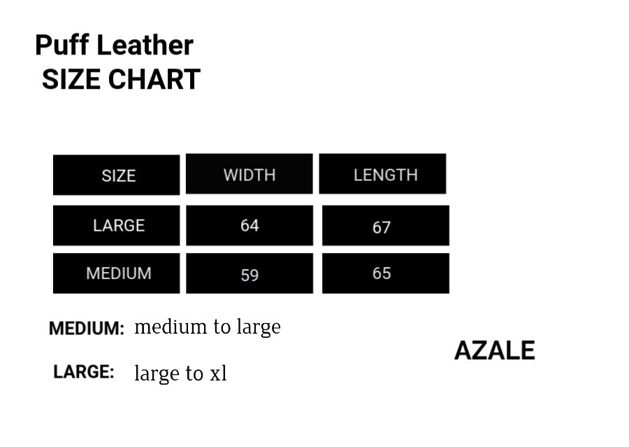 Puff Leather Jacket – Edgy Elegance Meets Ultimate Comfort