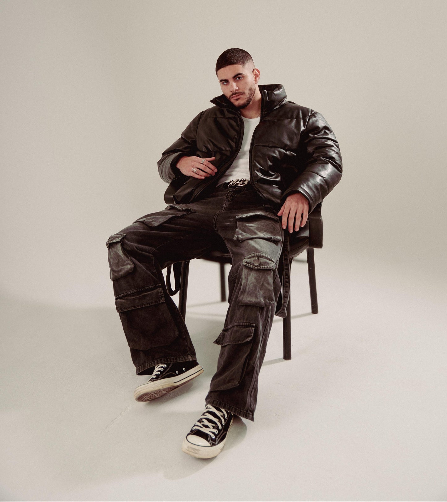 Puff Leather Jacket – Edgy Elegance Meets Ultimate Comfort