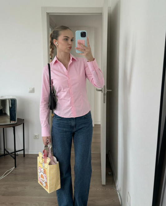 STND. Courbe Base-Shirt (pink)