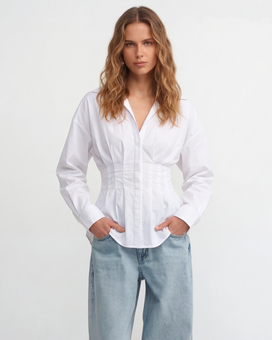 Femme Révolutionnaire Chemise (white)